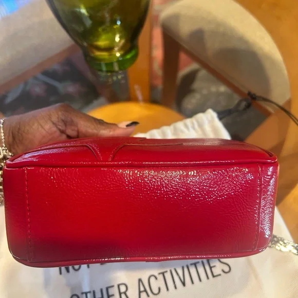 Golden Goose Red Mini Bag with Star Detail - Picture 4 of 8